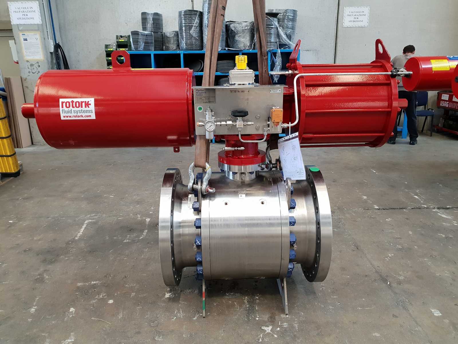 Actuated Valve | Pipeline Actuation Control